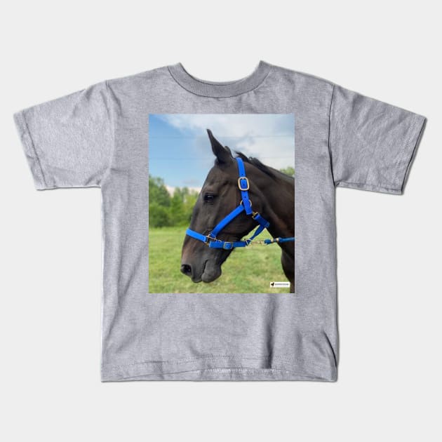 Dylan Kids T-Shirt by SunshineHorses